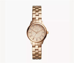 Đồng Hồ FOSSIL Modern Sophisticate Three-Hand Rose Gold-Tone Stainless Steel Watch BQ1571