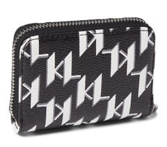 Ví KARL LAGERFELD Paris Maybelle SLG Small Wallet Black/White One Size