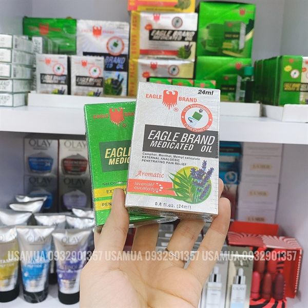 Dầu Gió Trắng EAGLE BRAND Medicated Oil