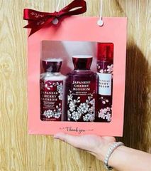 Set BATH&BODY WORKS Japanese Cherry Blossom