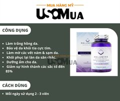 Viên Uống Trắng Da RELUMINS Glutathione Complex 1650mg