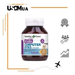 Viên Nhai HEALTHY CARE Care Kids Computer Eyes Cho Bé 2-12 Tuổi
