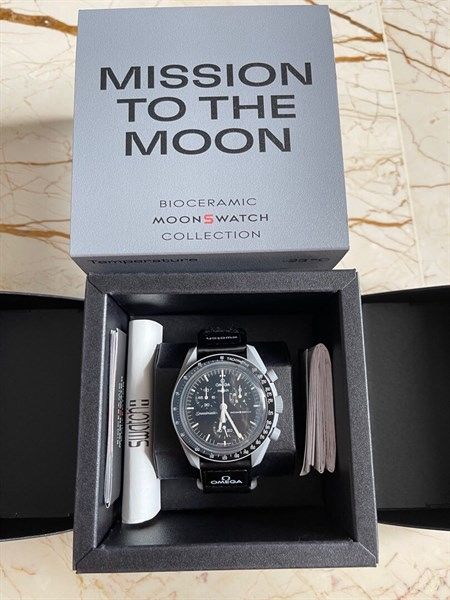 Đồng Hồ OMEGA x SWATCH Bioceramic Moonswatch, Size 42mm