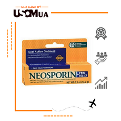 Kem Mỡ Trị Sẹo NEOSPORIN + Pain Relief Dual Action Ointment, 14.2g