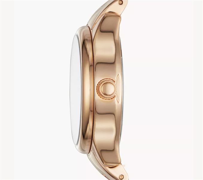 Đồng Hồ FOSSIL Modern Sophisticate Three-Hand Rose Gold-Tone Stainless Steel Watch BQ1571
