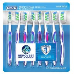 Bàn Chải ORAL-B ProAdvantage CrissCross, 8 Pack Soft/S