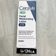 Kem Dưỡng CeraVe Facial Moisturizing Lotion PM, 89ml