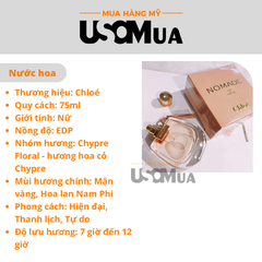 Nước Hoa CHLOÉ Nomade EDP