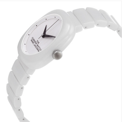 Đồng Hồ MARC JACOBS The Cushion Quartz White Dial Ladies Watch. Size 36mm