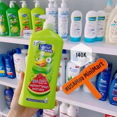 Tắm Gội SUAVE Kid's 3in1 Watermelon Wonder Tear Free, 532ml