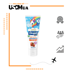 Kem Đánh Răng ORAJEL Anti Cavity Toothpaste Fluoride, 119g