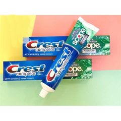 Kem Đánh Răng CREST Complete Extra Whitening+ Scope Advanced FRESHness, 232g