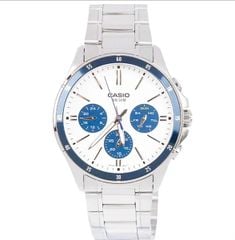 Đồng Hồ CASIO Standard Analog White Dial Sports Quartz Men's Watch MTP-1374D-7A2VDF