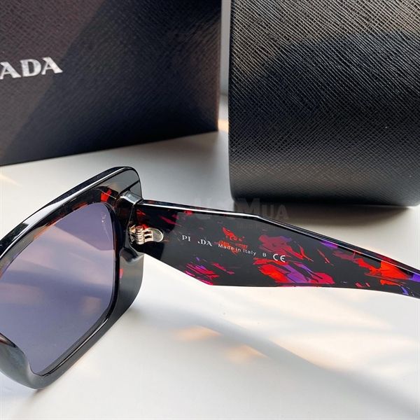 Mắt Kính PRADA 0PR 08YS 04V6O2 Black Havana Abstract 51mm Woman's Gunglasses