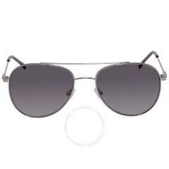 Kính CALVIN KLEIN Grey Pilot Ladies Sunglasses CK20121S-001, Size 57-17-140mm