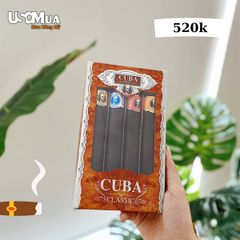 Set Nước Hoa Nam CUBA Classic EDT Cuba Gold 35ml + Blue 35ml + Red 35ml + Orange 35ml