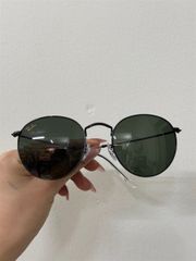 Kính RAYBAN Round Metal Antiqued Blue Men's RB3447 919931 Size 53-21-145mm