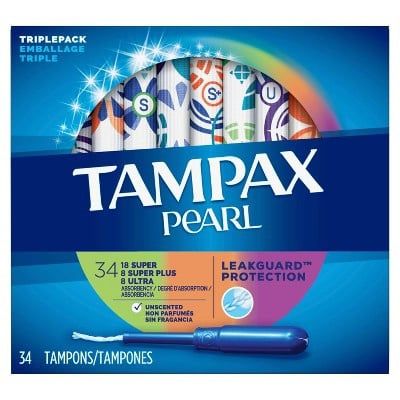 Băng Vệ Sinh Dạng Ống TAMPAX PEARL