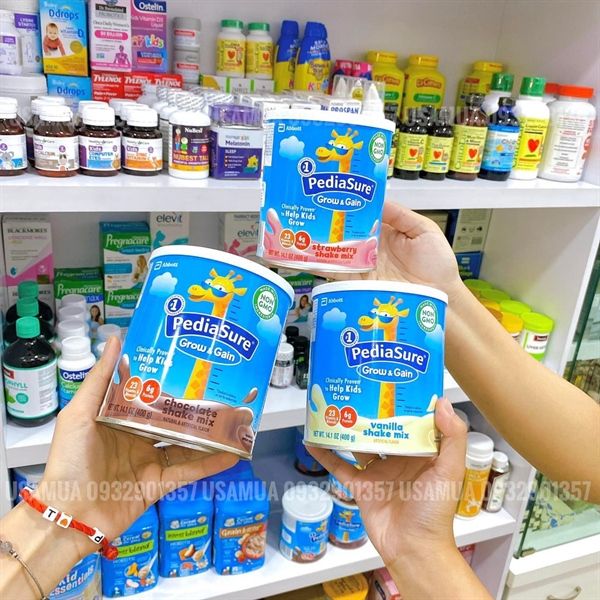 Sữa Bột ABBOTT Pediasure Grow & Gain Chocolate Shake Mix