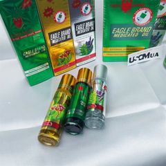 Dầu Gió Xanh Dạng Lăn EAGLE BRAND Medicated Oil