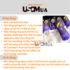 Dung Dịch Vệ Sinh SUMMER'S Eve Lavender Night Time For Sensitive Skin