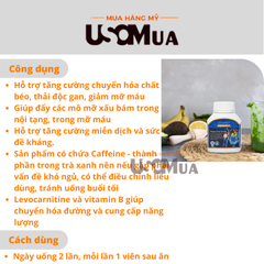 Viên Uống Thải Độc Mỡ Nội Tạng VITATREE Úc Organ Fat Detox