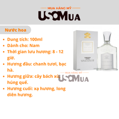 Nước Hoa CREED From Father To Son Since 1760 Royal Water EDP