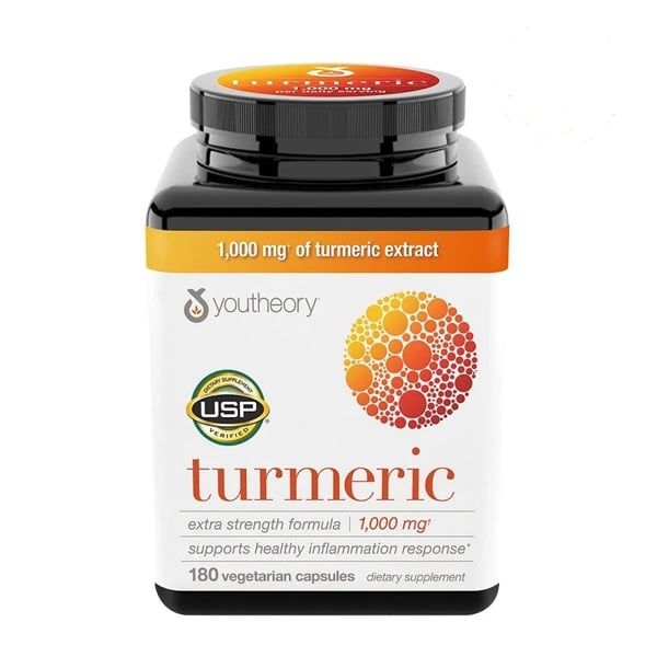 Viên Uống Tinh Chất Nghệ YOUTHEORY Turmeric 1000mg