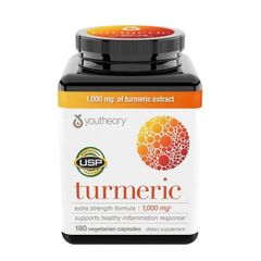 Viên Uống Tinh Chất Nghệ YOUTHEORY Turmeric 1000mg