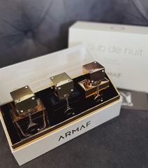 Set Nước Hoa ARMAF Club De Nuit Parfum Sillage 30ml + Intense 30ml + Milestone 30ml