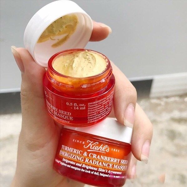 Mặt Nạ KIEHL'S Turmeric & Cranberry Seed Energizing Radiance