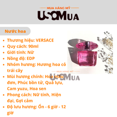 Nước Hoa VERSACE Bright Crystal Absolu EDP Tester