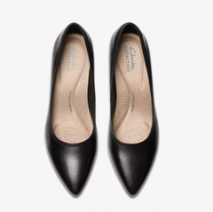 Giày CLARKS Ellanie Hope Black Leather