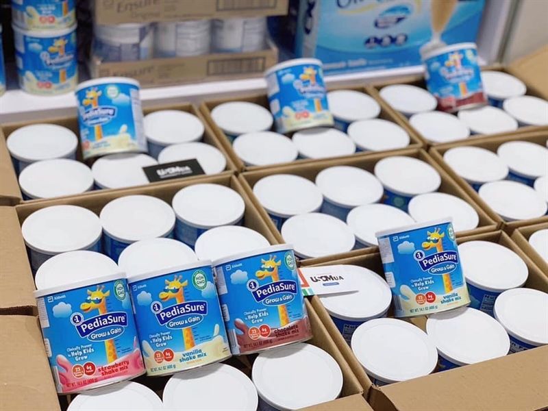 Sữa Bột ABBOTT Pediasure Grow & Gain Chocolate Shake Mix