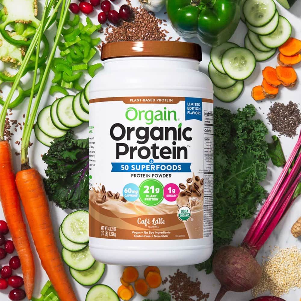 Bột Đạm Thực Vật Hữu Cơ ORGAIN Organic Protein 50 Superfoods