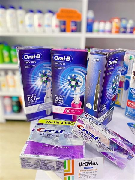 Bàn Chải Điện ORAL-B Pro 1000