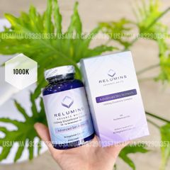 Viên Uống Trắng Da RELUMINS Glutathione Complex 1650mg