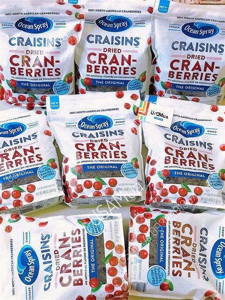 Nam Việt Quất Sấy OCEAN SPRAY Craisins Dried Cranberries