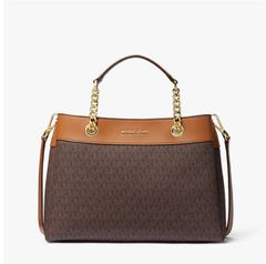 Túi MICHAEL KORS Lori Medium Logo Satchel 30F3G6LS2B