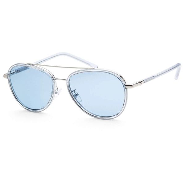 Kính TORY BURCH Women's Blue Aviator Sunglasses TY6089-330672-57