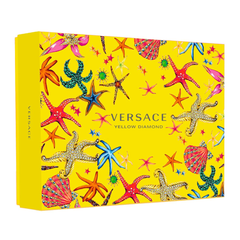 Set Nước Hoa Versace Yellow Diamond EDT 4 Món