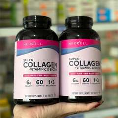 Viên Uống Super Collagen NEOCELL Type 1&3 Vitamin C With Biotin