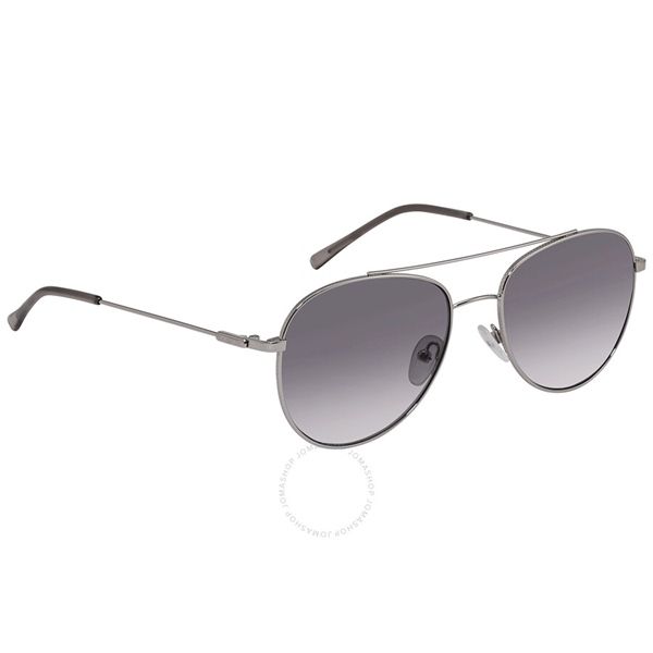 Kính CALVIN KLEIN Grey Pilot Ladies Sunglasses CK20121S-001, Size 57-17-140mm