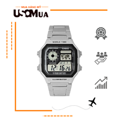 Đồng Hồ CASIO AE-1200WHD-1AVDF World Time