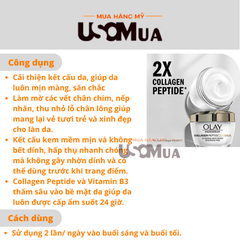 Kem Dưỡng Da OLAY Regenerist Collagen Peptide 24 Max