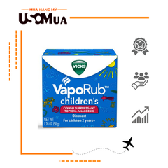 Dầu VICKS Children’s VapoRub Ointment 2 Years +