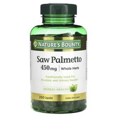 Viên Uống NATURE'S BOUNTY Saw Palmetto 450mg