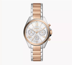 Set Đồng Hồ FOSSIL Modern Courier Chronograph Two-Tone Stainless Steel Watch BQ3850
