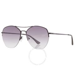 Kính CALVIN KLEIN Grey Pilot Ladies Sunglasses CK20121S-001, Size 57-17-140mm