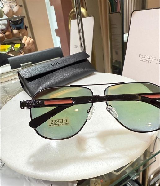 Kính GUESS Men's Black Aviator GF0247-01A Size 61mm